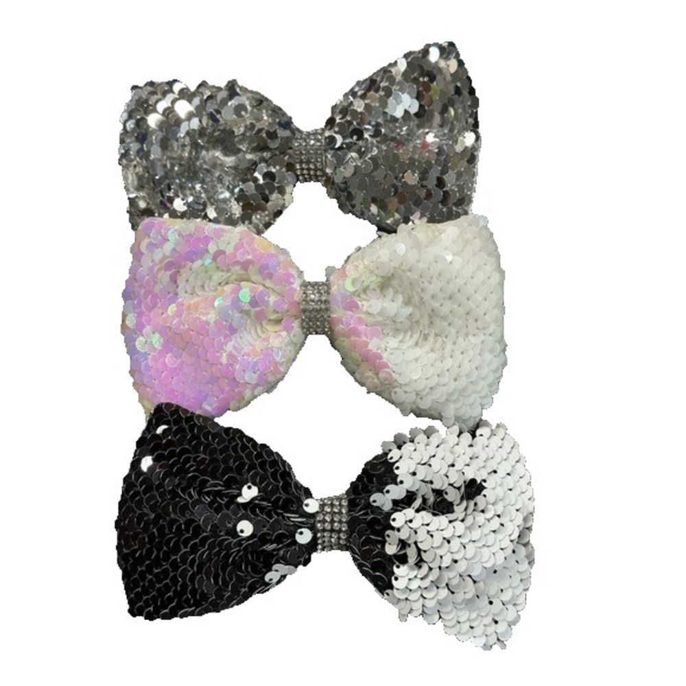 NEW Hair Accessories Bow Clips set of 3